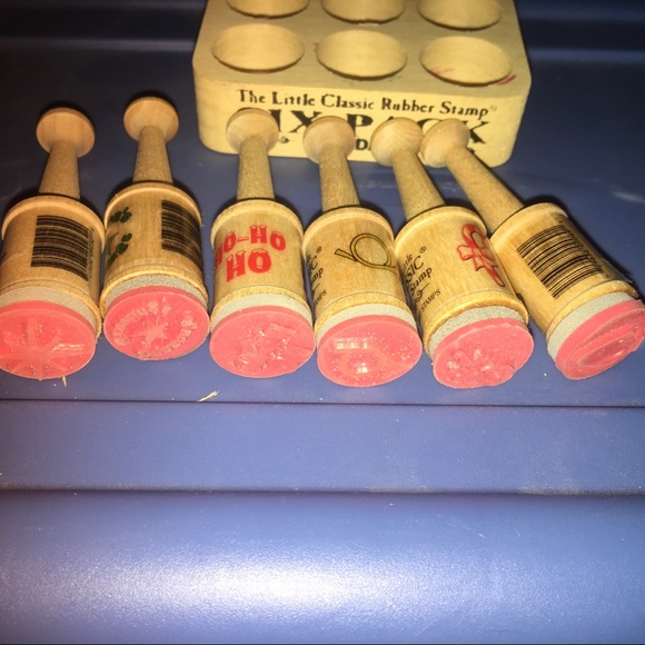 Holiday Stamps - Little Classics set of 6 with Free desk tray! - Picture 5 of 6